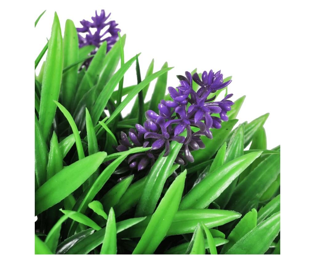 Set od 2 umjetna ukrasna grma, kugla s lavandom, 30 cm - 3