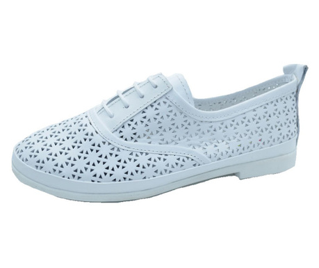 Pantofi ortopedici pentru fete Small Foot SMF8-A-31, Alb