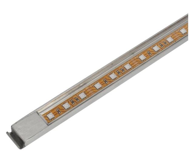 Pravokutna fontana za bazen s LED svjetlom nehrđajući čelik 60 cm
