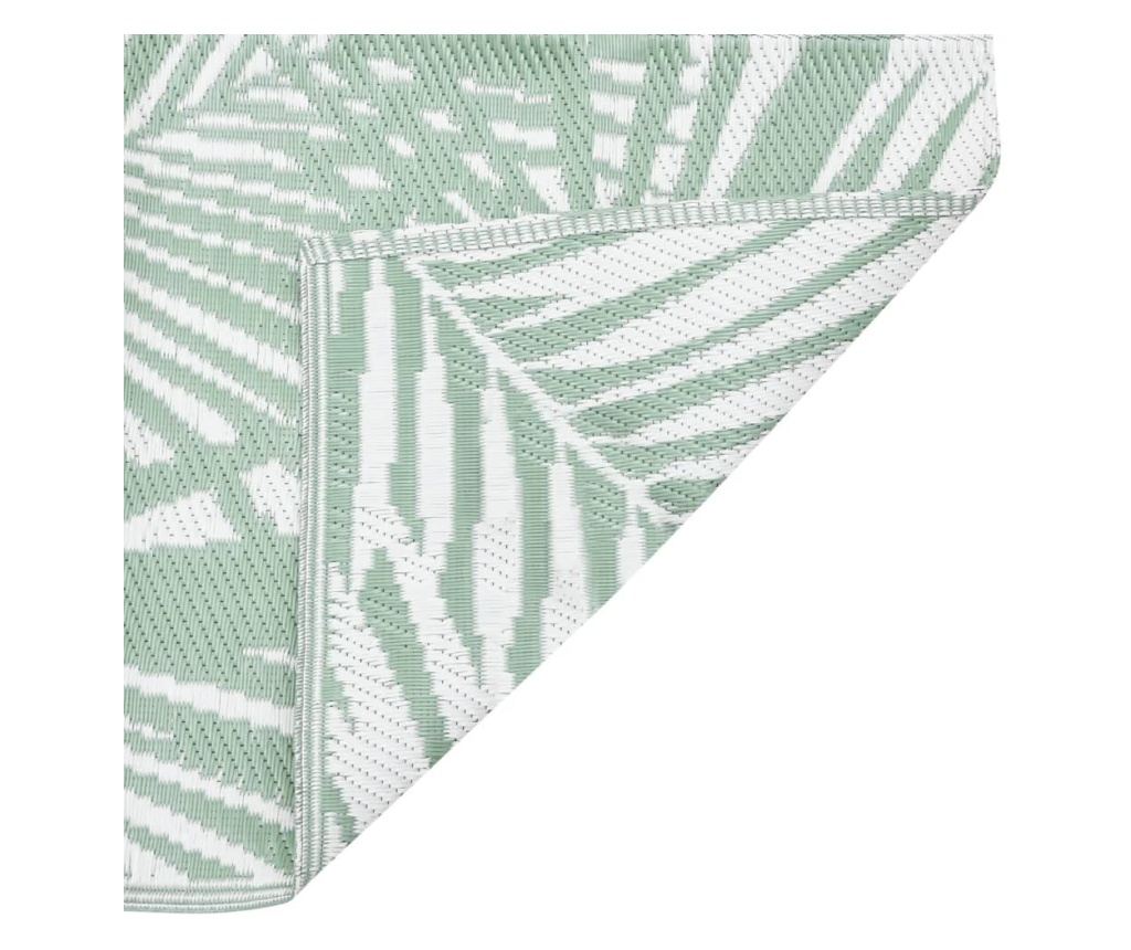 Външна постелка, зелена, 120x180 см, PP - 4