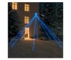 Vodopad svjetla božićno drvce 800 plavih LED svjetala 5 m, unutarnja/vanjska. thumbnail 1