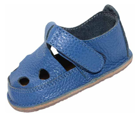 Sandale din piele pentru baieti Tega TGGA1-20, Albastru