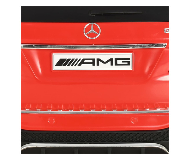 Samochód dla dzieci Mercedes Benz GLE63S, plastikowy, czerwony