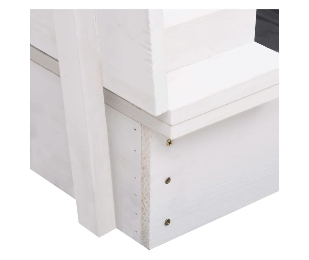 Peskovnik iz lesa jelke bel 95x90x15 cm - 12