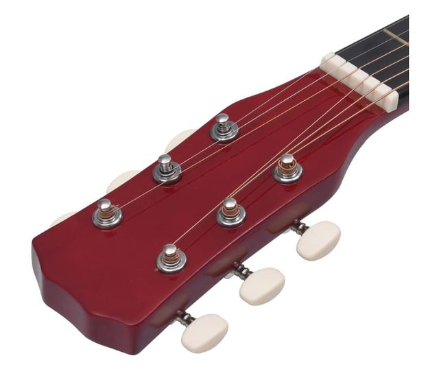 Akustična gitara Western s prorezom i 6 žica 38 " od drva lipe
