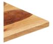 Stolna ploča, 60 x 70 cm, masivno drvo sheesham, 25-27 mm