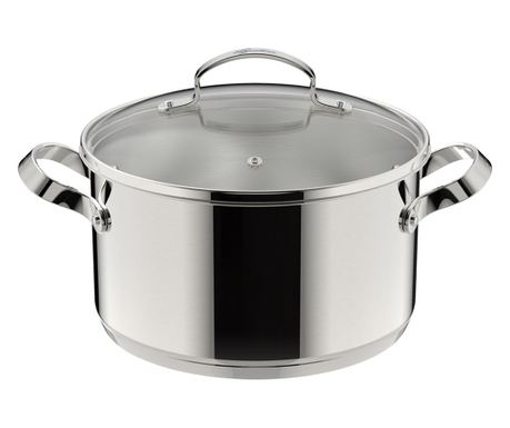 Icona kozica s pokrovom 24cm / 5,7l / indukcija / inox