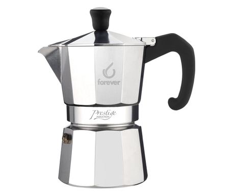 Kafetiera Miss Prestige / za 3 skodelice / aluminij / indukcija