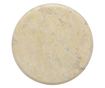 Stolna ploča, krem, Ø40x2,5 cm, mramor