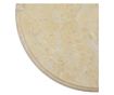 Stolna ploča, krem, Ø40x2,5 cm, mramor