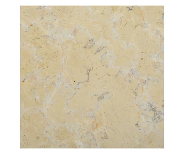 Stolna ploča, krem, Ø40x2,5 cm, mramor