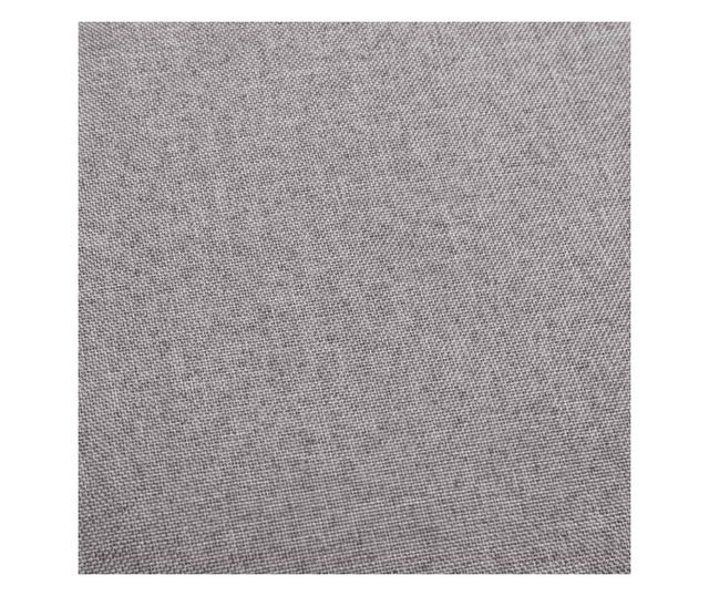 Barski stol, svetlo siv, tekstil