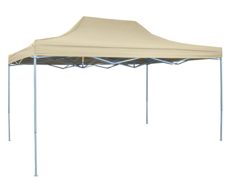 Rozkładany namiot, pawilon 3 x 4,5 m, kremowy