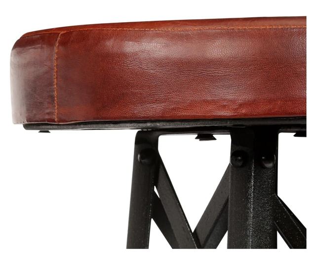 Barski stoli, 2 kosa, pravo usnje