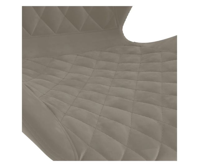 Barski stoli, 2 kosa, svetlo siva, žamet