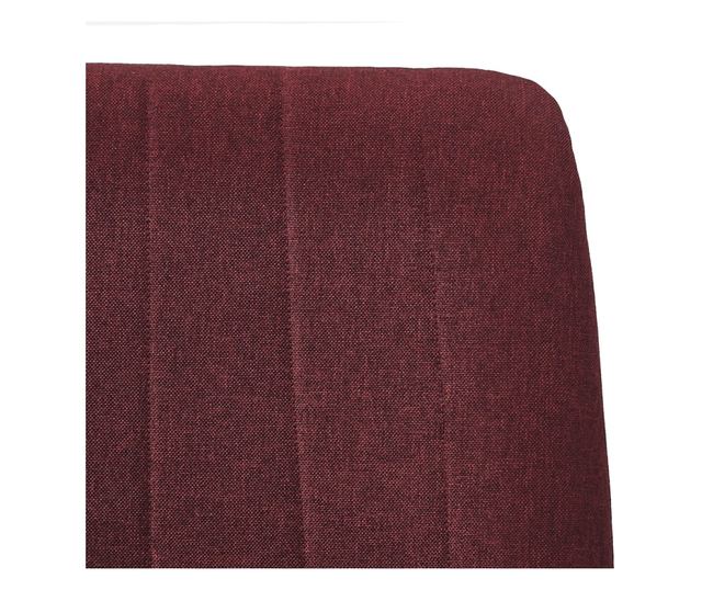 Kuhinjske stolice, 2 kom., vinsko crvena, tkanina