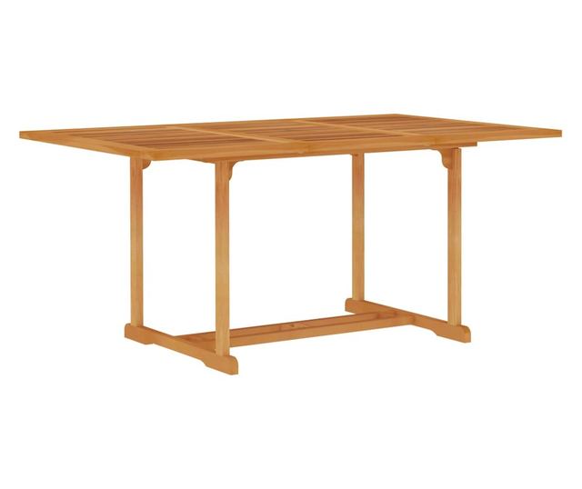 Set vrtnog namještaja, 5 komada, masivna tikovina