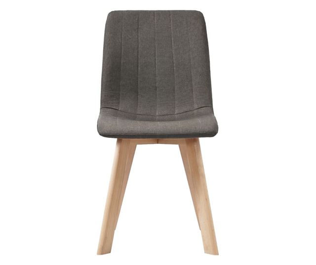 Kuhinjske stolice, 2 kom., sivo taupe, tekstilni materijal