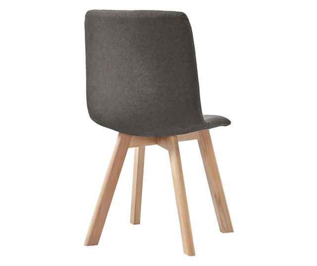 Kuhinjske stolice, 2 kom., sivo taupe, tekstilni materijal