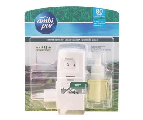 електрическия ароматизатор с пълнител Tatami Ambi Pur (21,5 ml)
