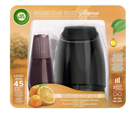 електрическия ароматизатор с пълнител Essential Mist Air Wick (20 ml)