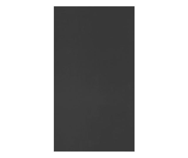 fekete forgácslap könyv-/tálalószekrény 50 x 25 x 80 cm