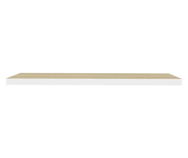 Fali polc tlgy s fehr, 90x23,5x3,8 cm, MDF