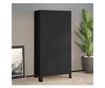 Industrijski ormar crni 90 x 50 x 180 cm metalni