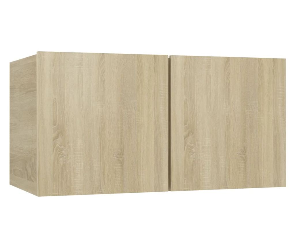 Set TV ormara, 8 komada, sonoma hrast, iverica - 4