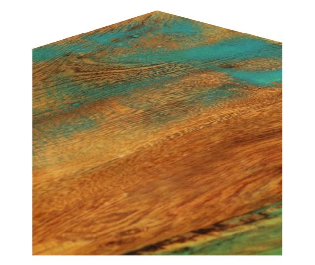 Stolić za kavu, 100 x 60 x 35 cm, reciklirano masivno drvo