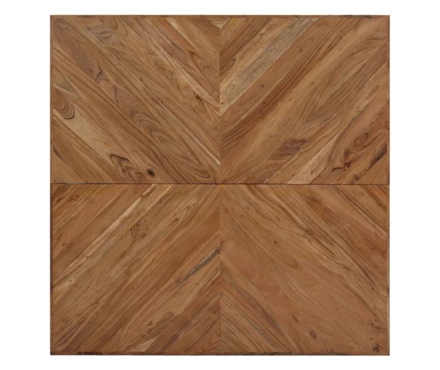 Stolić za kavu, 110x110x36 cm, masivno drvo akacije