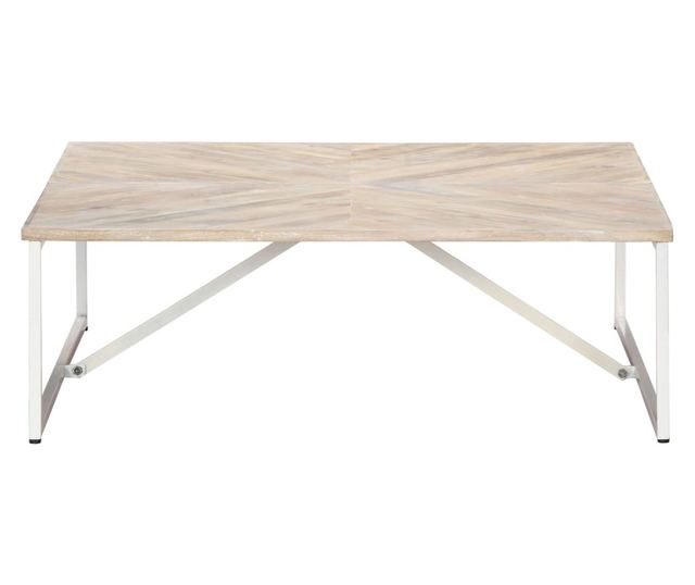 Stolić za kavu, 110 x 110 x 36 cm, masivno drvo manga