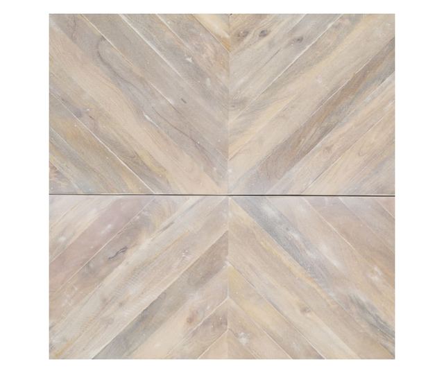 Stolić za kavu, 110 x 110 x 36 cm, masivno drvo manga