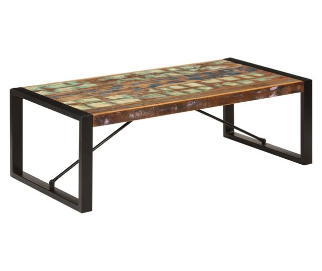 Stolić za kavu, 120 x 60 x 40 cm, reciklirano masivno drvo