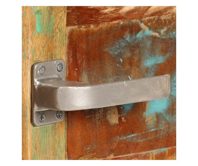 Stolić za kavu, 85 x 55 x 40 cm, reciklirano masivno drvo