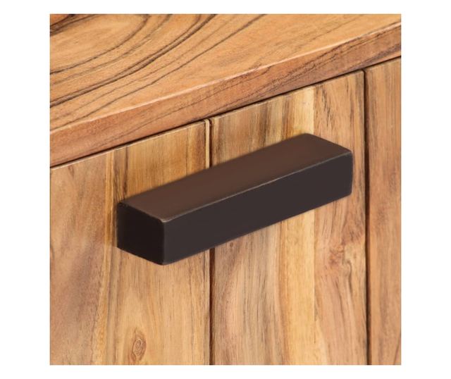 Stolić za kavu, 90 x 50 x 45 cm, masivno drvo akacije