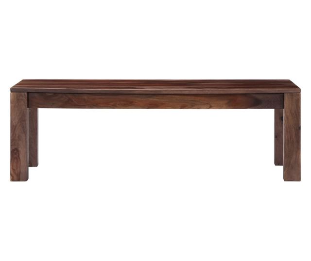 Stolić za kavu, siva, 110 x 50 x 35 cm, masivno drvo sheesham