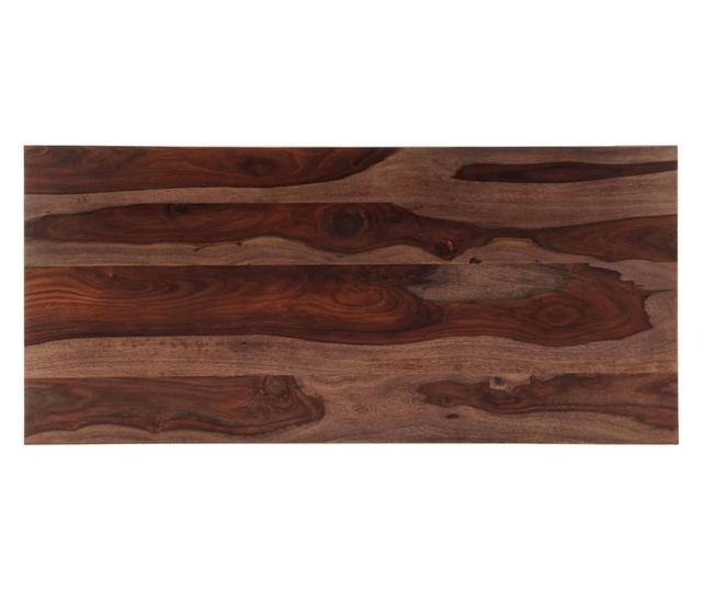 Stolić za kavu, siva, 110 x 50 x 35 cm, masivno drvo sheesham