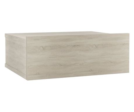 Stenska nočna omarica sonoma hrast 40x30x15 cm iverna plošča 
