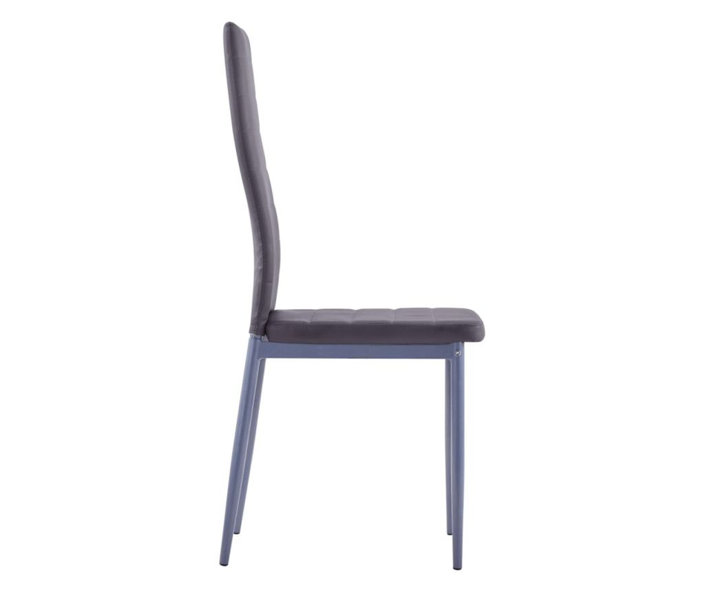 Кухненски комплект за хранене, 7 части, сив - 9