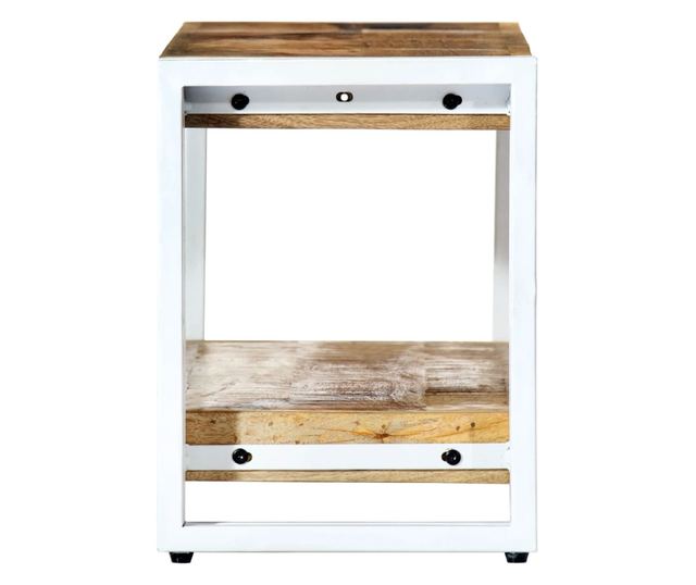 TV komoda, 90 x 30 x 40 cm, masivno drvo manga