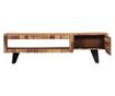 TV komoda, 140 x 30 x 40 cm, masivno drvo sheesham