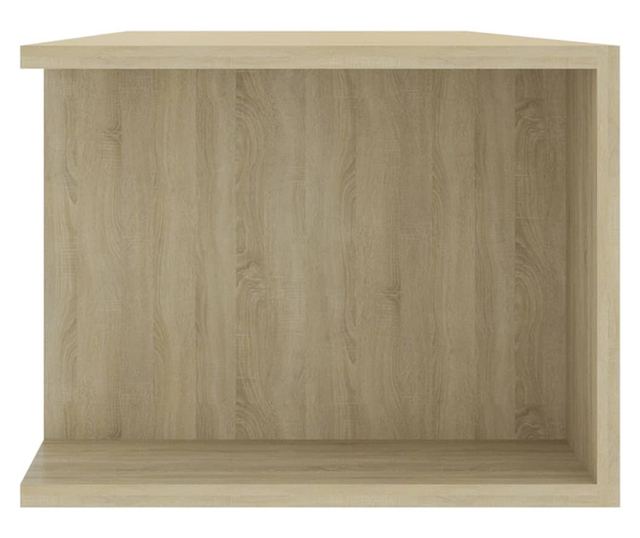 TV ormarić s LED svjetlima boja hrasta sonome 135 x 39 x 30 cm