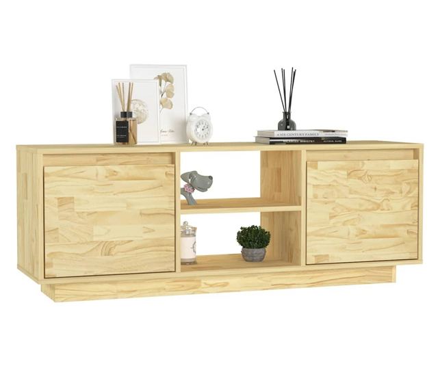 TV ormarić 110 x 30 x 40 cm od masivne borovine