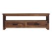 TV komoda, 118 x 30 x 40 cm, masivno drvo sheeshama