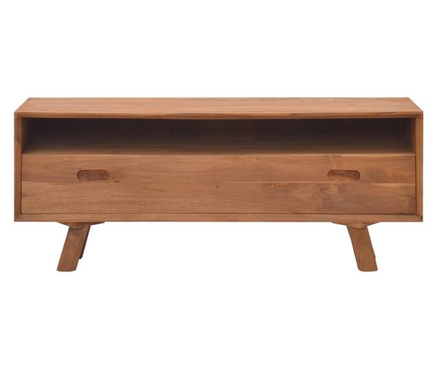 TV komoda, 110x30x45, masivno tikovo drvo