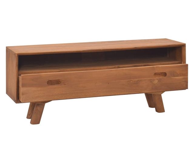 TV komoda, 110x30x45, masivno tikovo drvo