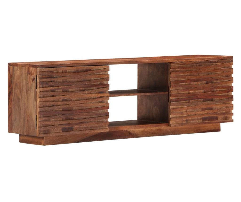 TV ormarić 120 x 30 x 40 cm od masivnog drva šišama - 3