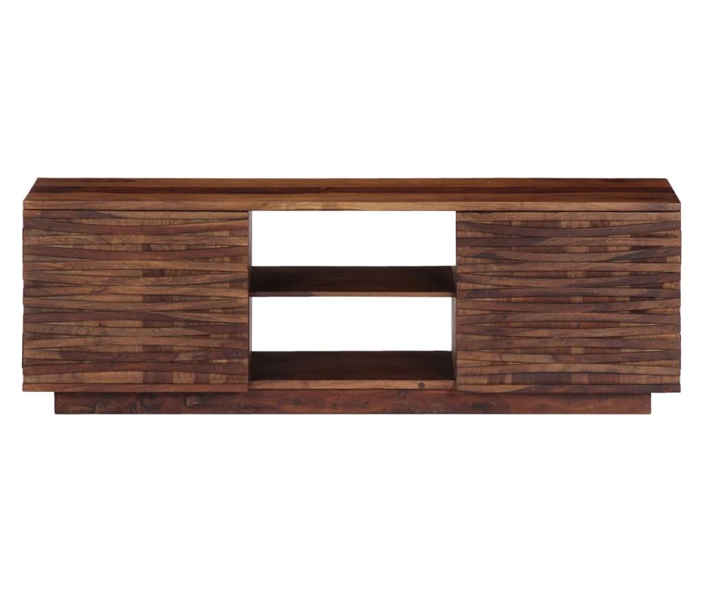 TV ormarić 120 x 30 x 40 cm od masivnog drva šišama - 5