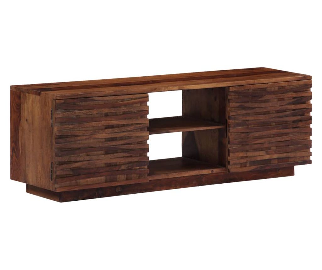 TV ormarić 120 x 30 x 40 cm od masivnog drva šišama - 24